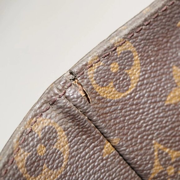 LOUIS VUITTON Monogram Sac Shopping Tote Bag M51108 LV Auth 119806 - Picture 12 of 16